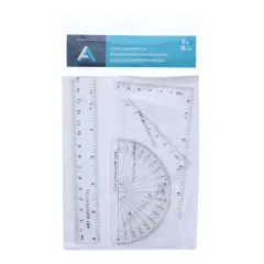 Art Alternatives Combo Geometry Set with 6" Ruler