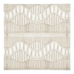 Lace Pattern Cotton Twill Napkin Cream