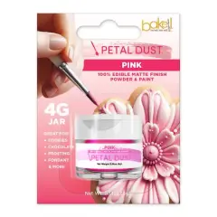 Bakell&reg; Petal Dust Edible Matte Finish Powder Pink