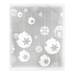 Neutral Ornament 50x60 Sherpa Fleece Blanket