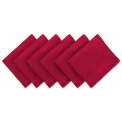 DII&reg; Oversized Napkin, 6ct. Cardinal Red