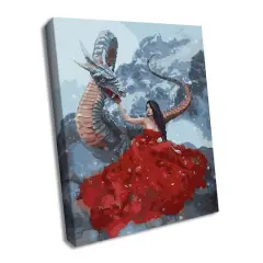 Ideyka Mystical Meeting Painting by Numbers Kit