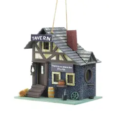 9'' Rustic Tavern Birdhouse 