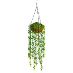 3ft. Eucalyptus Artificial Plant in Hanging Basket