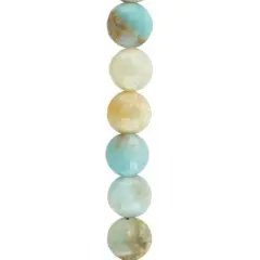Faceted Amazonite Coin Beads, 8mm by Bead Landing&trade;