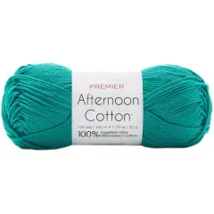 Premier&reg; Afternoon Cotton&trade; Yarn Deep Jade