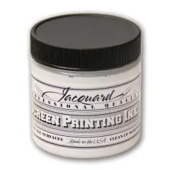 Jacquard Professional Screen Printing Ink, 4oz. Super Opaque White