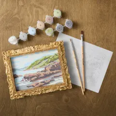 Beach Paint-by-Number Framed Mini Kit by Artist's Loft&reg;