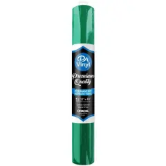 PA Vinyl Gloss Permanent Adhesive Vinyl Grass Green