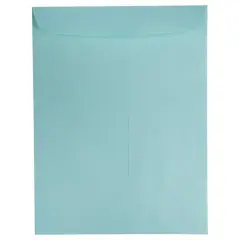 JAM Paper 10" x 13" Open End Catalog Premium Envelopes, 25ct. Aqua Blue