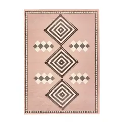 My Magic Carpet Kilim Kiki Washable Rug Petal Pink