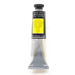 Sennelier Extra Fine Artists' Acrylic Paint, 60mL 529 Cadmium Yellow Light