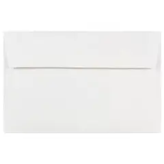 JAM Paper White A9 Invitation Envelopes