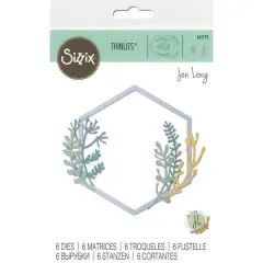 Sizzix&reg; Thinlits Botanical Frame Dies