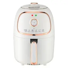 Brentwood White 2qt. 1200 Watt Electric Air Fryer with Timer & Temperature Control