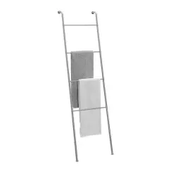 SunnyPoint Free Standing Ladder Towel Rack Silver
