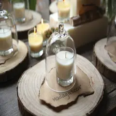 Hello Honey&reg; 7" Clear Glass Cloche