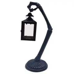 13" Black Arm with Lantern Tealight Candle Holder by Ashland&reg;