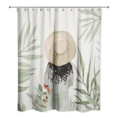 Sunhat Scene 71" x 74" Shower Curtain