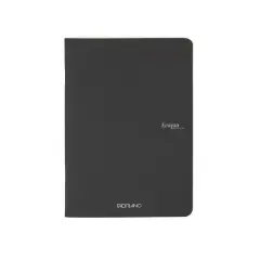 Fabriano&reg; EcoQua Original A4 Staple-Bound Dotted Notebook Black