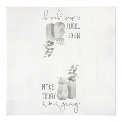 Make Today Amazing 10" x 10" Cotton Twill Napkin