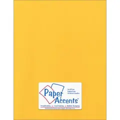 PA Paper&trade; Accents 8.5" x 11" 80lb. Canvas Cardstock Paper, 25 Sheets Banana Pepper