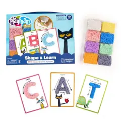 Educational Insights&reg; Playfoam Shape & Learn Pete The Cat Groovin' Alphabet
