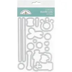Doodlebug Design Inc.&trade; Sew Happy Cute & Crafty Doodle Cuts Die Set