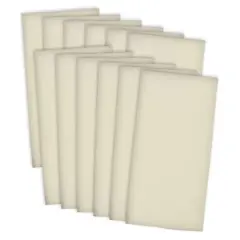 DII&reg; Flat Woven Dishtowels, 12ct. Natural