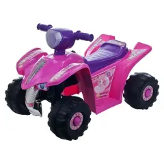 Toy Time Pink & Purple Battery Powered Ride-On ATV Quad