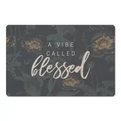 A Vibe Called Blessed Floor Mat, 18" x 27"