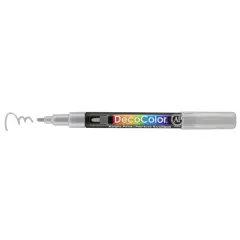 DecoColor&reg; Fine Tip Acrylic Paint Marker Silver
