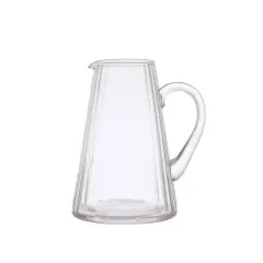 Hello Honey&reg; 60oz. Clear Ribbed Glass Pitcher