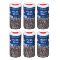 Spectra Glitter Multi-Color, 4 oz., 6ct.