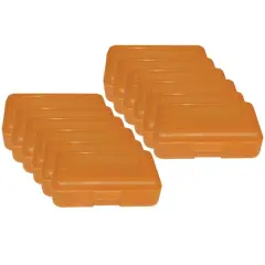 Romanoff&reg; Pencil Box, 12ct. Tangerine