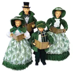 Santa's Workshop 18" Irish Knot Carolers Set