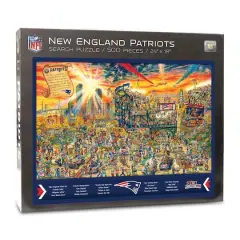 Joe Journeyman NFL 500 Piece Jigsaw Puzzle New England Patriots