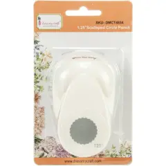 Dress My Craft&reg; 1.25" Scalloped Circle Punch