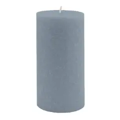 Root Candles 3" x 6" Unscented Timberline&trade; Pillar Candle Willimasburg Blue