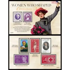 Women Who Shaped American History Postage Stamp Collection