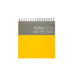 Global Art Flip-Sketch Sketchbook, 8" x 8"