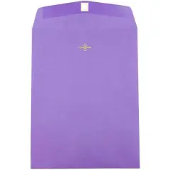 JAM Paper 10" x 13" Brite Hue Violet Purple Clasp Closure Catalog Envelopes