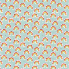 Fabric Editions Rainbow Sky Cotton Fabric