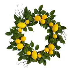 20" Lemon Wreath