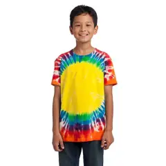Port & Company&reg; Youth Window Tie-Dye T-Shirt