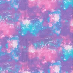 Fabric Traditions Pastel Galaxy Glitter Cotton Fabric