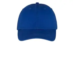 Port & Company&reg; Washed Twill Cap Royal
