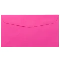 JAM Paper 3.625" x 6.5" Business Envelopes, 50ct. Fuchsia