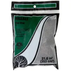 Woodland Scenics&reg; Fine Gray Ballast & Coal Ground Cover