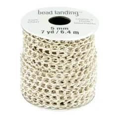 7yd. Curb Chain by Bead Landing&trade; Silver